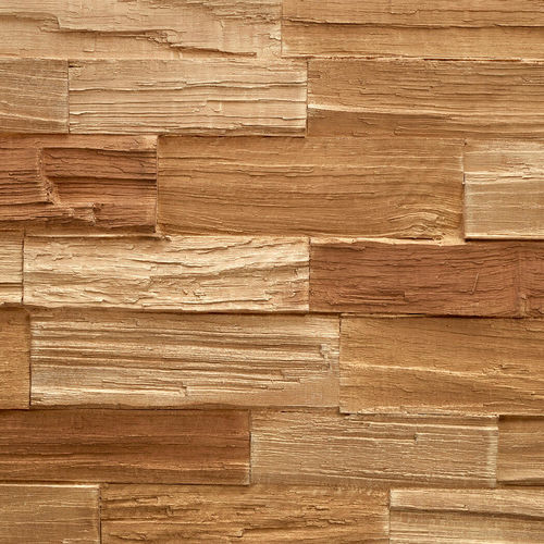 Pannello decorativo in poliestere - STAVES BROWN - MSD Panels - in legno / in fibra di vetro / da parete