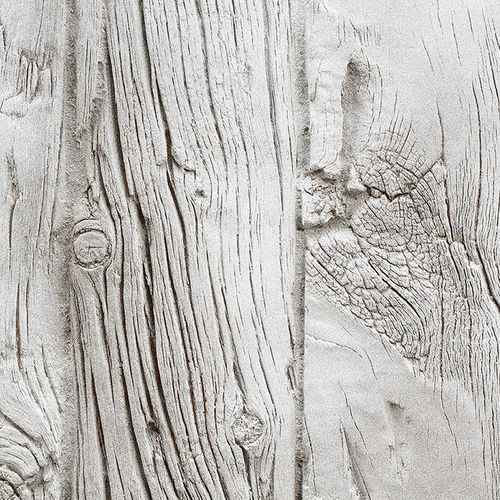 Pannello decorativo in poliestere - VERTICAL WOODEN SLEEPERS WHITE - MSD Panels - in fibra di vetro / da parete / con motivo stampato