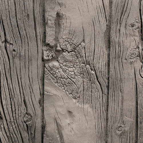 Pannello decorativo in poliestere - VERTICAL WOODEN SLEEPERS ASH - MSD Panels - in fibra di vetro / da parete / con motivo stampato