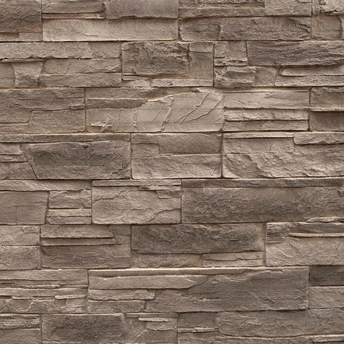 Pannello decorativo in poliestere - STONE ANTHRACITE - MSD Panels - in fibra di vetro / da parete / con motivo stampato
