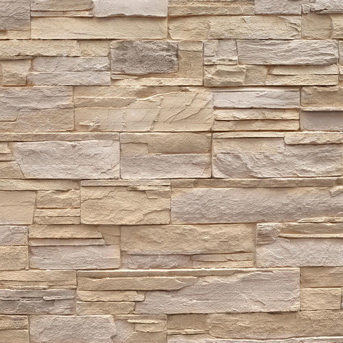 Pannello decorativo in poliestere - STONE GREY - MSD Panels - in fibra di vetro / da parete / con motivo stampato