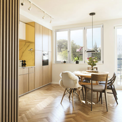 Finestra in rovere - SYMBIOPHONY - MENUISERIES ELVA - in pino / ad anta ribalta / a doppi vetri