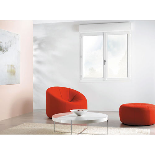 Finestra in PVC - IMPERIUM - MENUISERIES ELVA - ad anta ribalta / a doppi vetri / a 2 ante