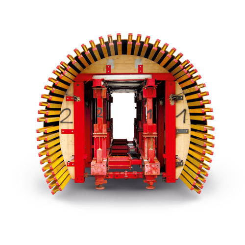 Cassaforma circolare SPECIAL DESIGN Meva curva / in acciaio / in