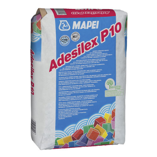 Malta collante di giunzione - ADESILEX P10 - MAPEI - bianco / colla