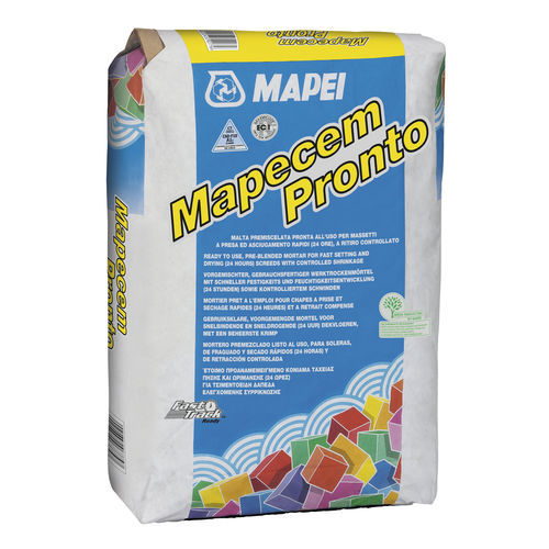 Legante per moquette - MAPECEM PRONTO - MAPEI - idraulico / per pavimento