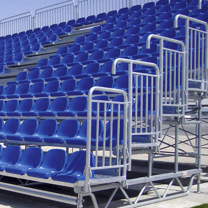 Gradinata prefabbricata - GRANDSTANDS - MARCEGAGLIA - in acciaio