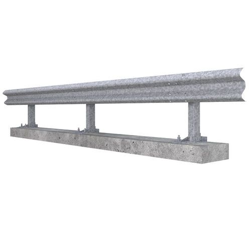Barriera stradale in acciaio galvanizzato - H2-W4 - PAB CE P  - MARCEGAGLIA - per costruzione di ponti