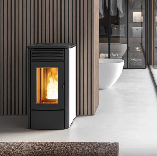 Stufa a pellet - ALYSSA - MCZ - 6 kW / contemporanea / in ghisa