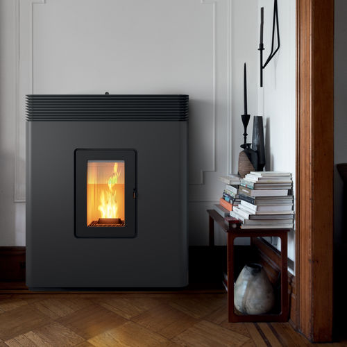 Stufa a pellet - PHILO 14 - MCZ - 10 kW...20 kW / contemporanea / in metallo