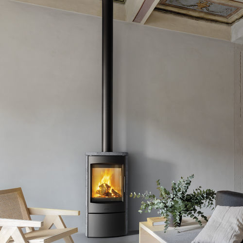 Stufa a legna - AHLMA - MCZ - 5 kW...10 kW / da appoggio / contemporanea