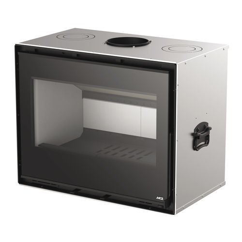 Inserto per camini a legna - QBOX 60 - MCZ - in acciaio / contemporaneo / classe A+