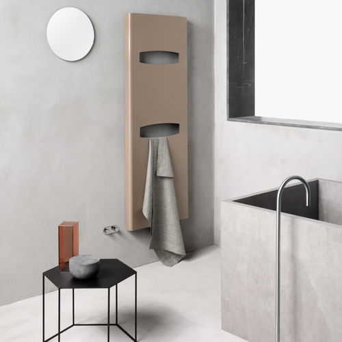 Scaldasalviette contemporaneo - MASK - Caleido srl - elettrico / ad acqua calda / 501 w...750 w