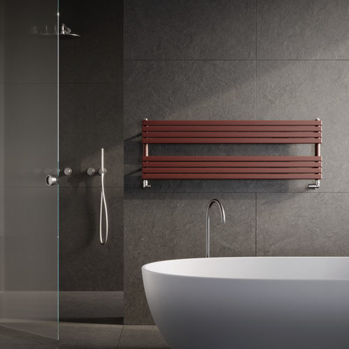 Scaldasalviette contemporaneo - CARDELLINO BAGNO - Caleido srl - elettrico / ad acqua calda / 501 w...750 w