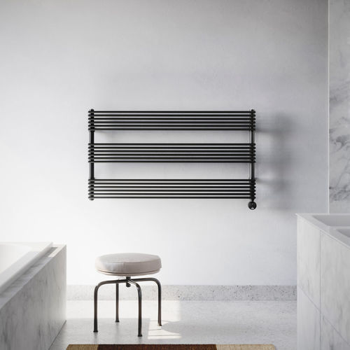 Scaldasalviette contemporaneo - NIBBIO BAGNO - Caleido srl - elettrico / ad acqua calda / 500 w