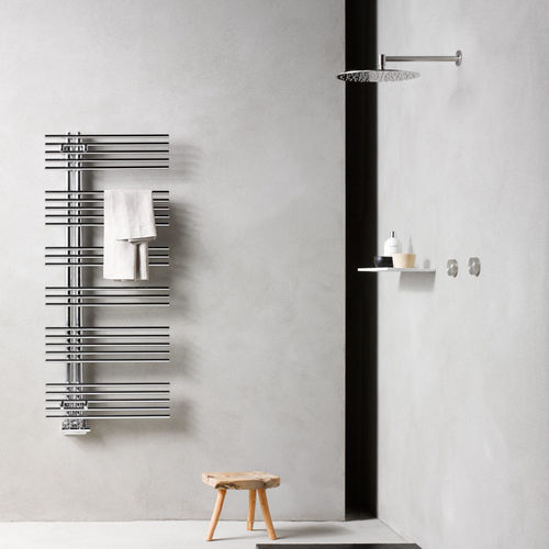 Scaldasalviette contemporaneo - PAVONE 20 - Caleido srl - elettrico / ad acqua calda / 501 w...750 w