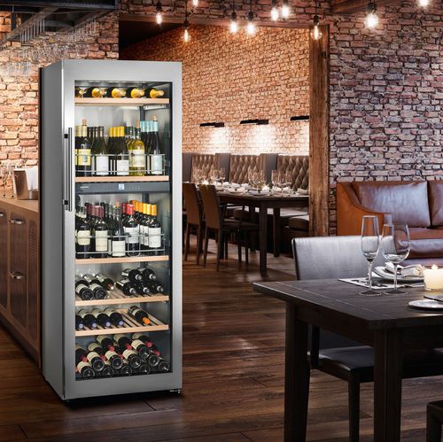Cantinetta multitemperatura - WTES 5972 VINIDOR - LIEBHERR - professionale / installazione libera / in acciaio inossidabile