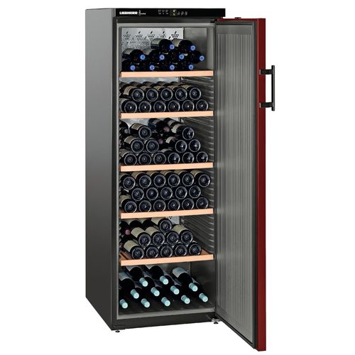 Cantinetta multitemperatura - WTR 4211 VINOTHEK - LIEBHERR - installazione libera / in acciaio / vetrata