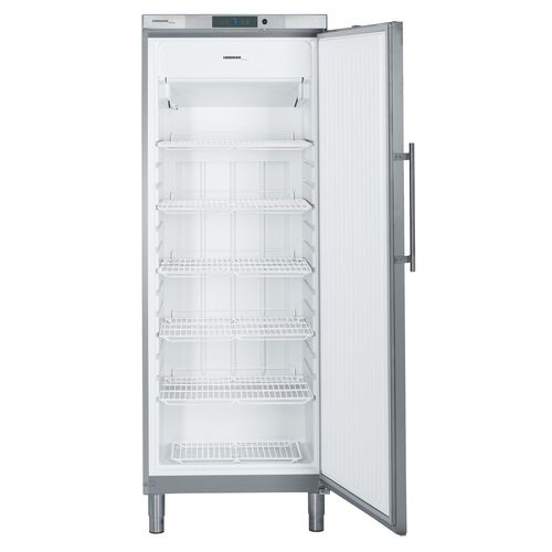 Congelatore professionale - GGV 5860 - LIEBHERR - ad armadio / grigio / in acciaio inossidabile