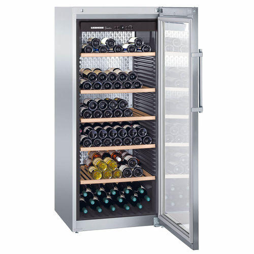 Cantinetta professionale - WKES 4552 GRANDCRU - LIEBHERR - installazione libera / in acciaio inossidabile / in alluminio