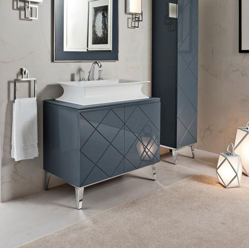 Mobile lavabo da appoggio - RIVOLI - Oasis Group srl - in legno / in stile / laccato