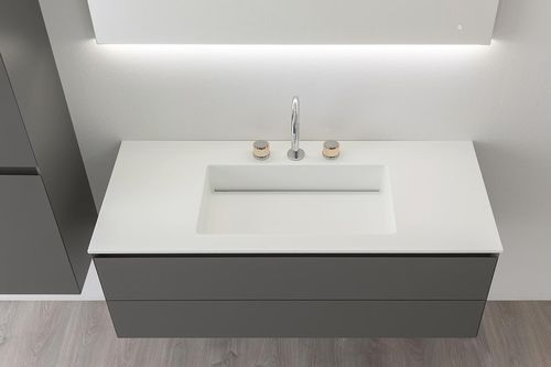 Mobile lavabo sospeso - MANHATTAN  - Oasis Group srl - in vetro / contemporaneo / laccato