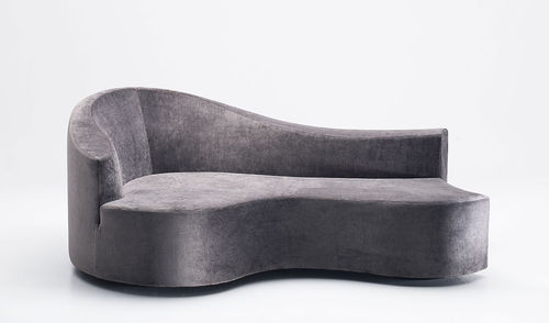Dormeuse contemporanea - ELISE - Antidiva - in tessuto / in pelle