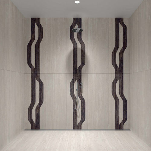 Piastrella in gres porcellanato - TRAVERTINO - APAVISA PORCELANICO - opaca / finitura naturale / da interno