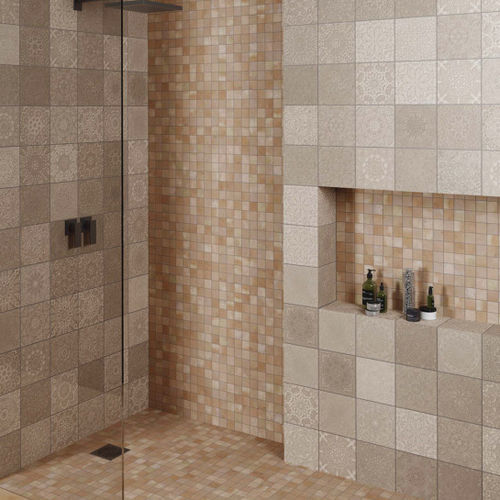 Piastrella in porcellana - G-MANDALA - APAVISA PORCELANICO - finitura naturale / da interno / da bagno
