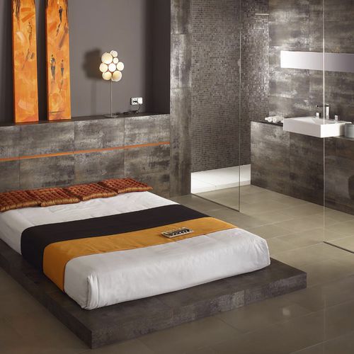 Piastrella in gres porcellanato - METAL  - APAVISA PORCELANICO - levigata / da interno / da sala