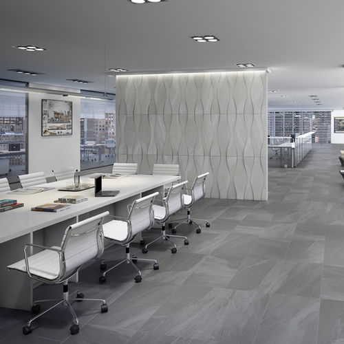 Piastrella in gres porcellanato - MATERIA - APAVISA PORCELANICO - levigata / 3D / da interno