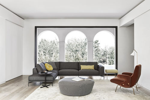 Divano d'angolo - HOLLYWOOD - Arflex - modulare / contemporaneo / in pelle