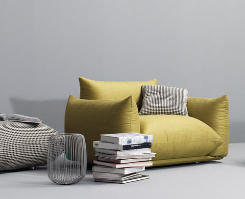 Poltrona contemporanea - MARENCO - Arflex - in tessuto / in pelle / con rivestimento rimovibile