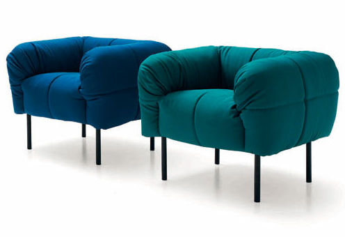 Poltrona contemporanea - PECORELLE - Arflex - in tessuto