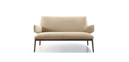 Divanetto imbottito contemporaneo - HUG - Arflex - in poliestere / con schienale alto / con schienale