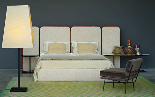 Letto matrimoniale - PALAZZO - Arflex - contemporaneo / con testiera / imbottito