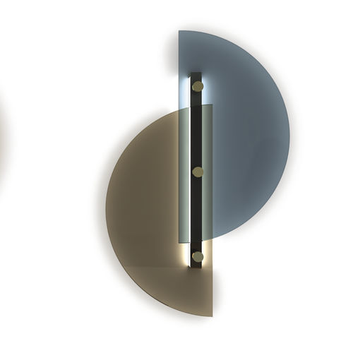Applique contemporanea - PAPILLON - Arflex - da interno / in vetro / LED