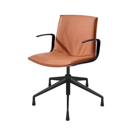 Sedia da ufficio contemporanea - CATIFA UP: 5 WAYS - Arper - da interno / in tessuto / in pelle