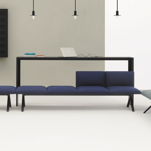 Consolle contemporanea - KIIK - Arper - in rovere / in rovere / in melaminico