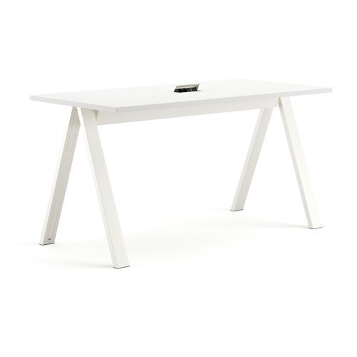 Scrivania seduto-in piedi - Cross  - Arper - da terra / da 2-4 persone / contemporanea