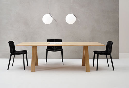 Scrivania per open space - CROSS  - Arper - da terra / multiposto / contemporanea