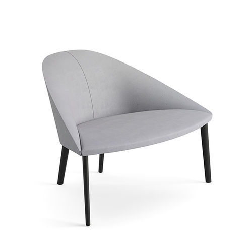 Sedia contemporanea - COLINA M - Arper - da interno / con certificazione Greenguard® / con 4 gambe