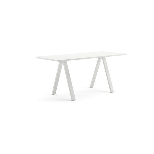 Tavolo alto contemporaneo - CROSS - Arper - in Fenix NTM / in laminato / in melaminico