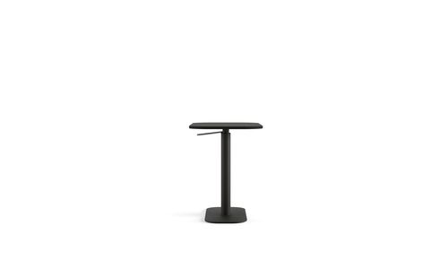 Tavolino basso contemporaneo - RALIK  - Arper - in rovere / in legno compensato / con supporto in metallo verniciato