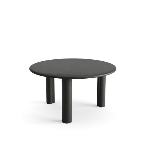 Tavolino basso contemporaneo - 7007 - Arper - in MDF / in rovere / con supporto in legno