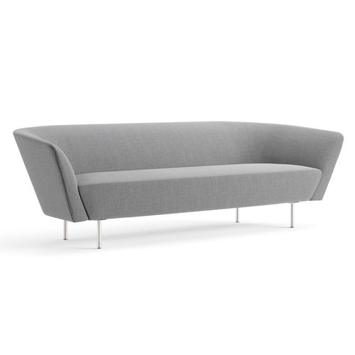 Divano contemporaneo - LOOP  - Arper - in tessuto / in pelle / in ecopelle
