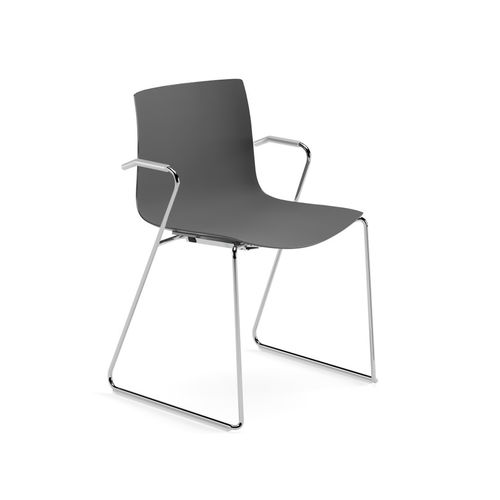 Sedia contemporanea - CATIFA 46 - Arper - da interno / outdoor / in polipropilene