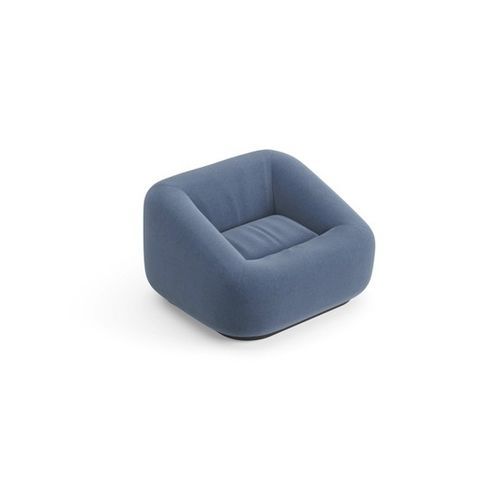 Poltrona contemporanea - AOM - Arper - in pelle / tessuto spalmato / in polipropilene