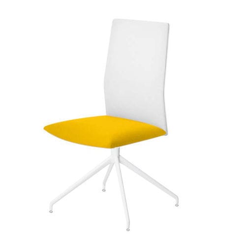Sedia da ufficio contemporanea - KINESIT - Arper - da interno / in tessuto / in pelle