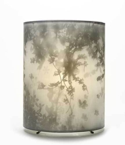 Lampada da tavolo - SECOND SHADOW: WHITE - Artecnica - in nylon / design originale / senza fili